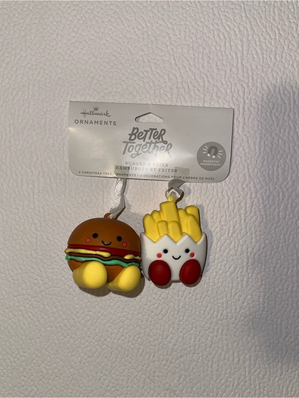 Hallmark Burger and Fries Ornament